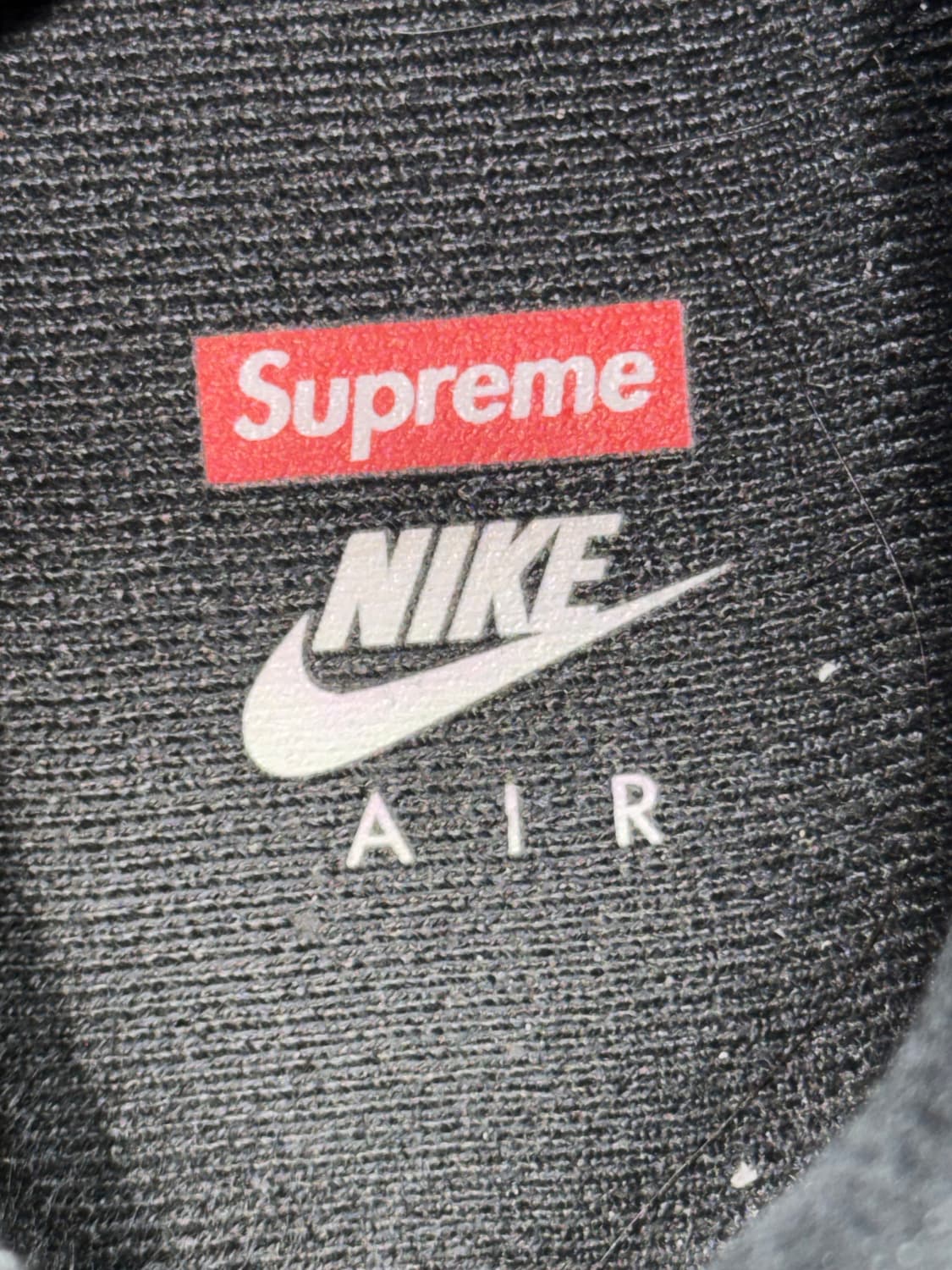 나이키 슈프림 에어포스1 블랙 265 상품이미지3