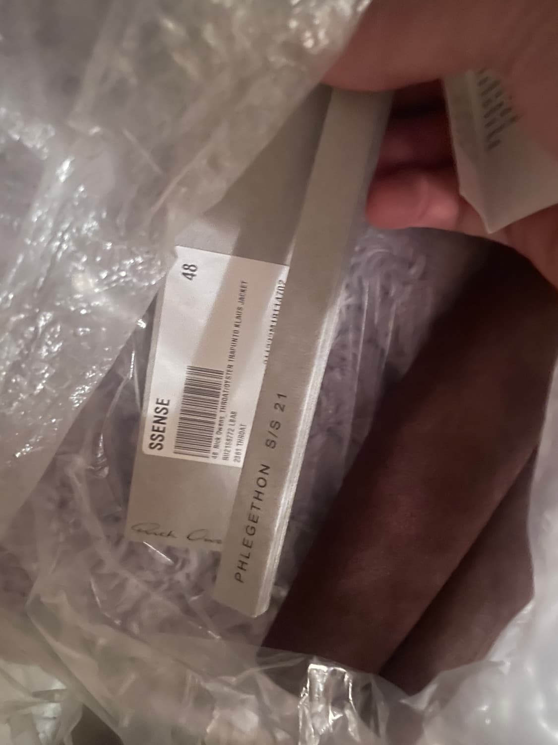 릭오웬스 레더자켓 trapunto klaus 상품이미지3