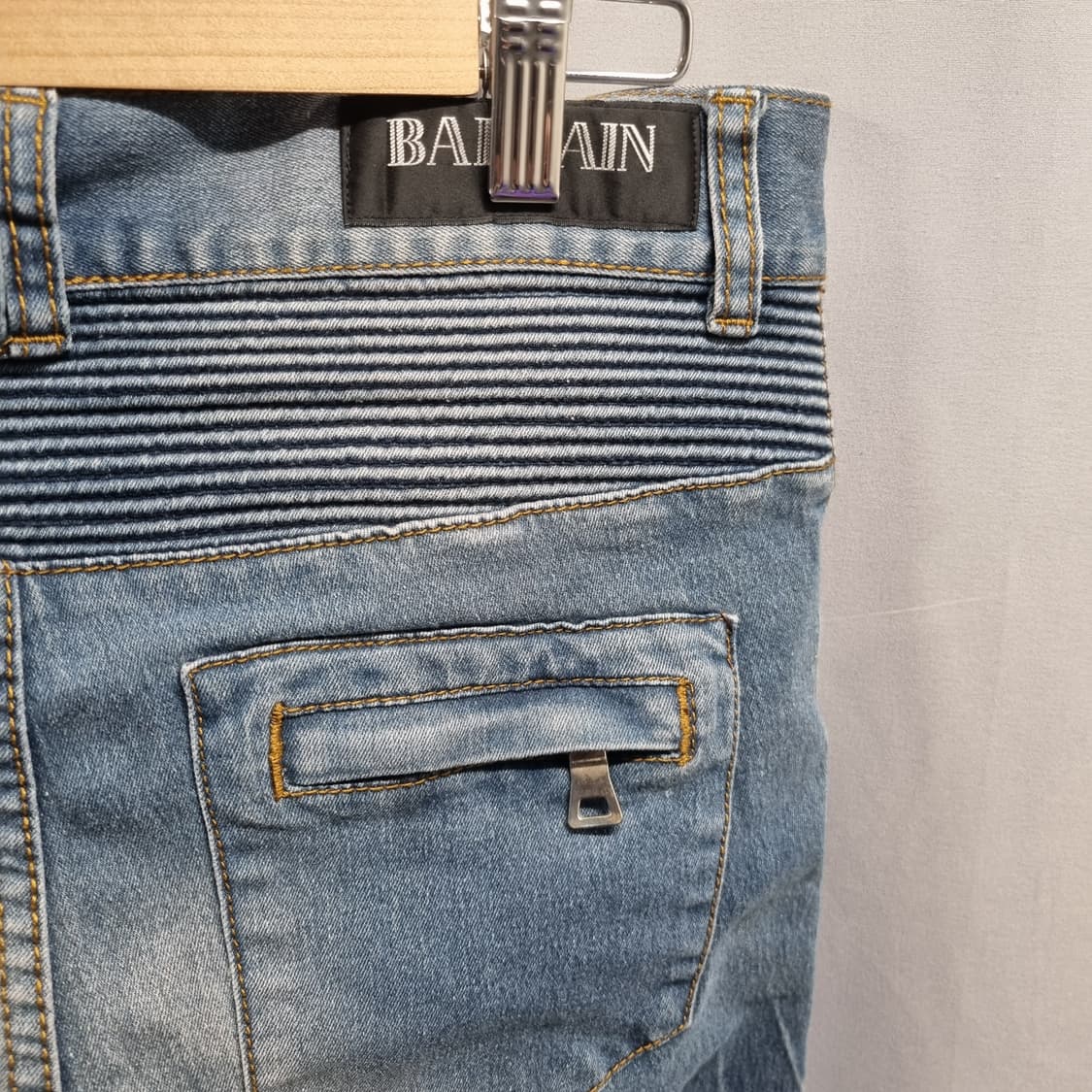 발망 남성 데미지 바이커 청바지 46 상품이미지4