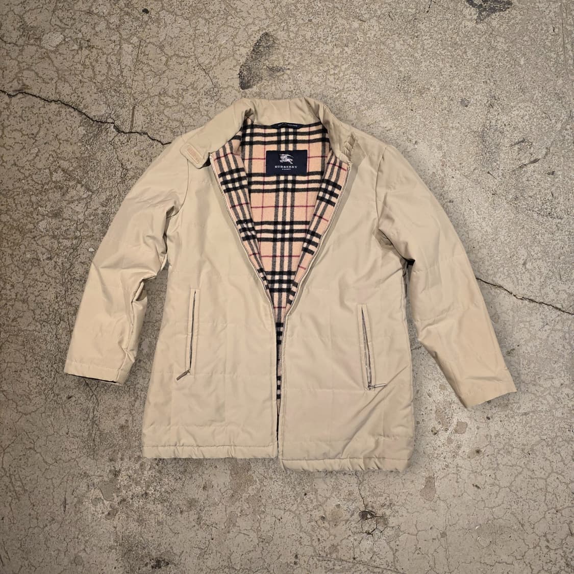 BURBERRY 노바체크 퀼팅 자켓 상품이미지1