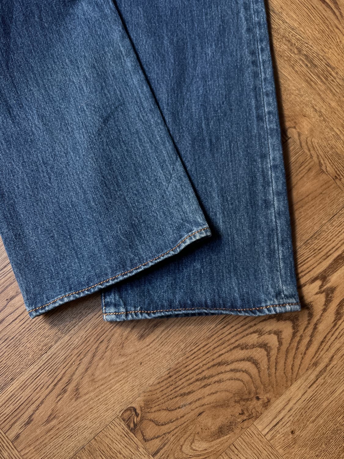 [34]리바이스 501 미디엄블루 워싱 데님 팬츠 상품이미지6
