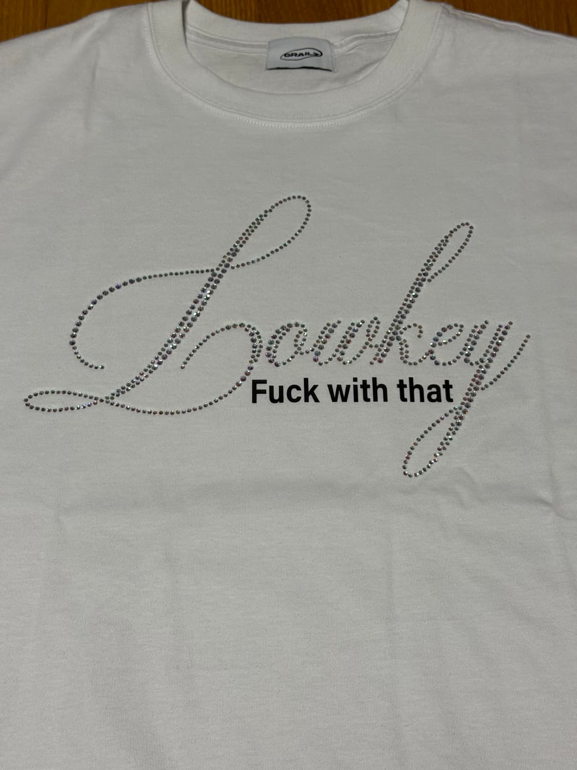 Grailz “Lowkey fuck with that” 티셔츠 상품이미지3