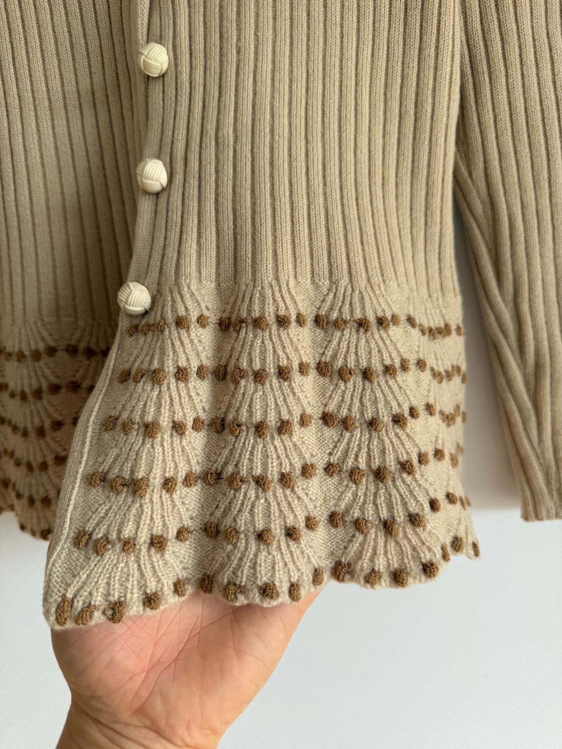 MADE IN JAPAN 울 가디건 상품이미지4