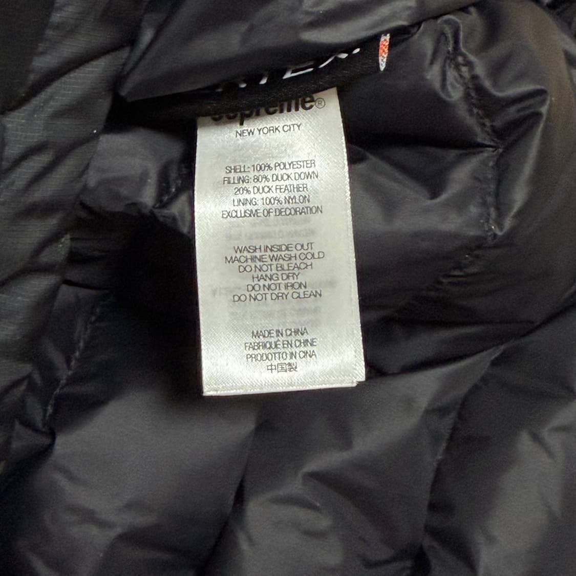 [XL] 슈프림 하프집업 풀오버 경량 패딩 상품이미지4