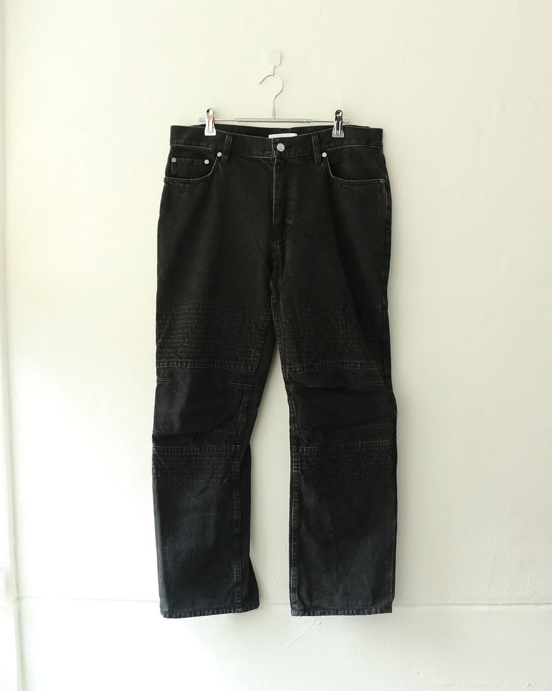 헬무트랭 블랙 데님 팬츠 상품이미지1