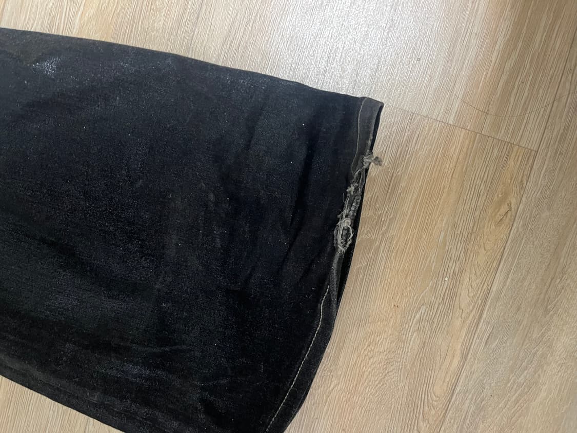 (32) 릭오웬스 다크쉐도우 타이론 부츠컷 글리터 sbf 상품이미지5