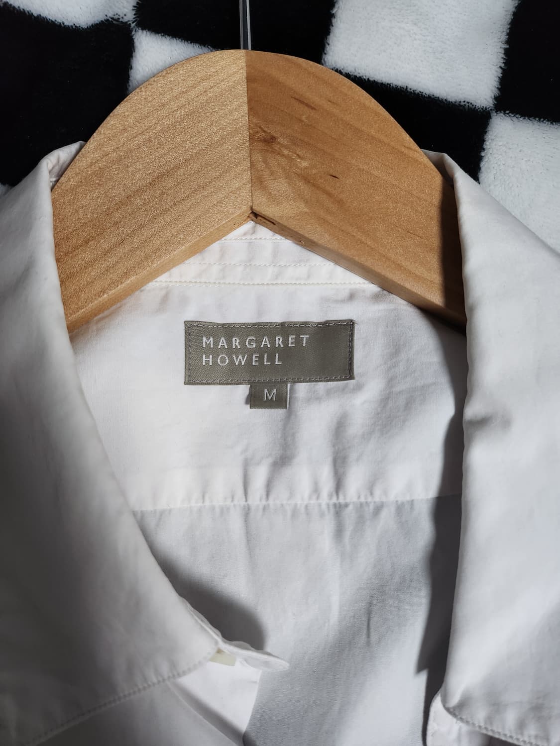 Margaret Howell 코튼 반팔 셔츠 상품이미지2