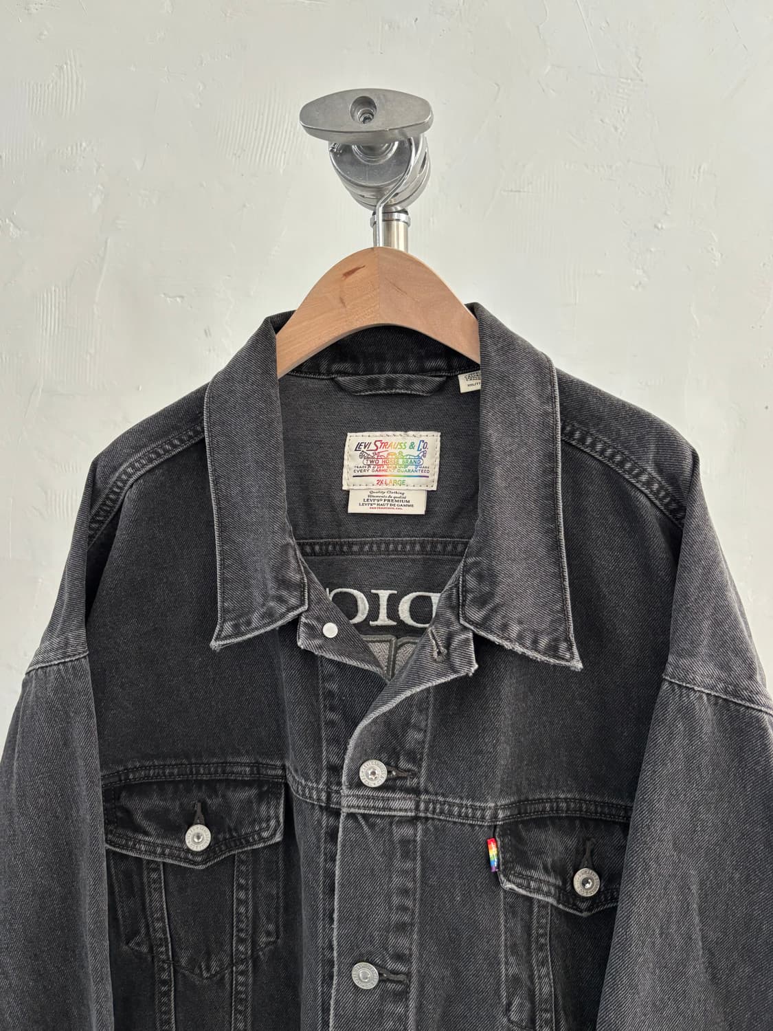 Levi’s 리바이스 차콜 래디컬 러브 트러커 자켓 상품이미지3