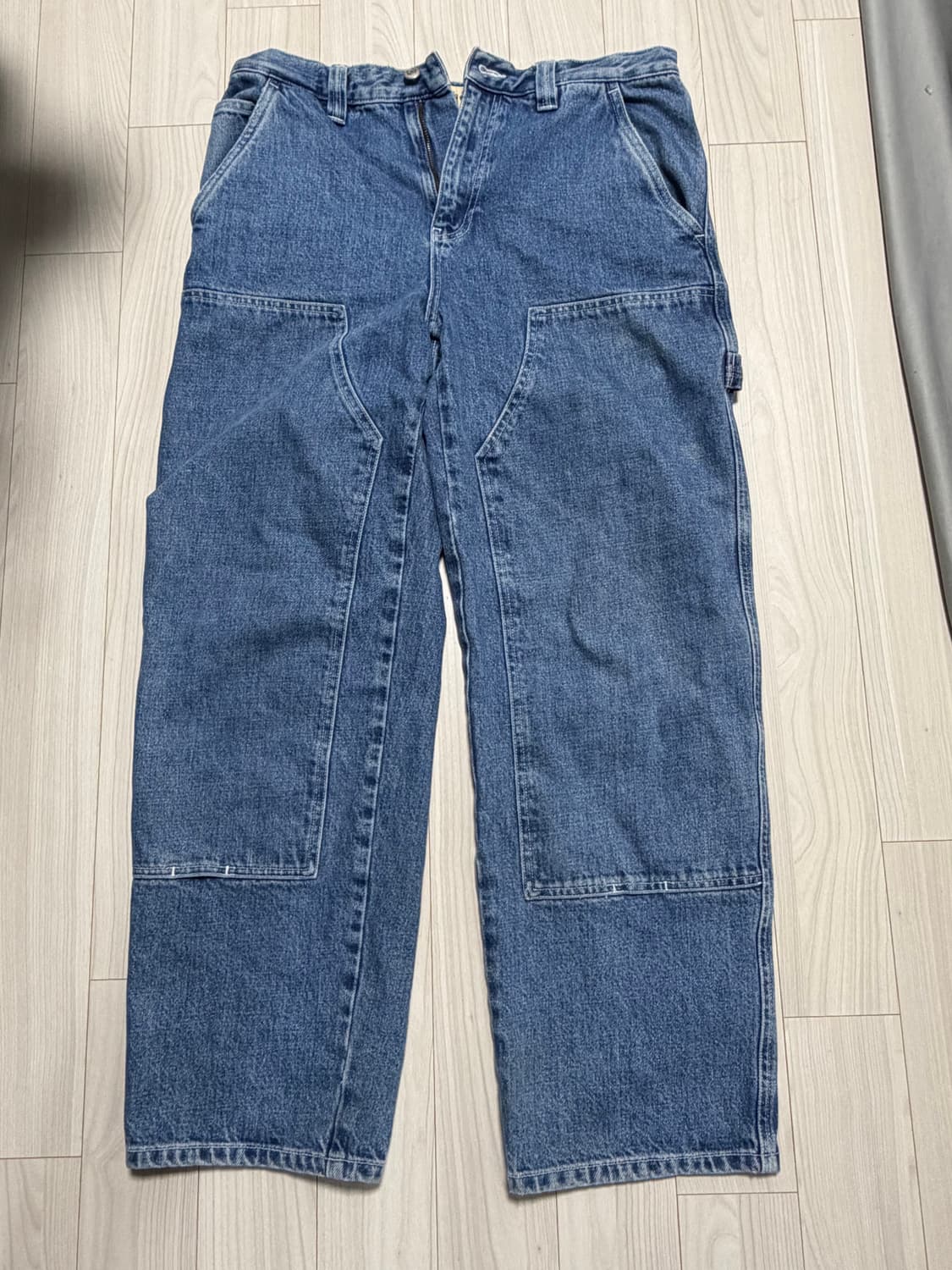 스투시 데님 워크 팬츠 블루 상품이미지1