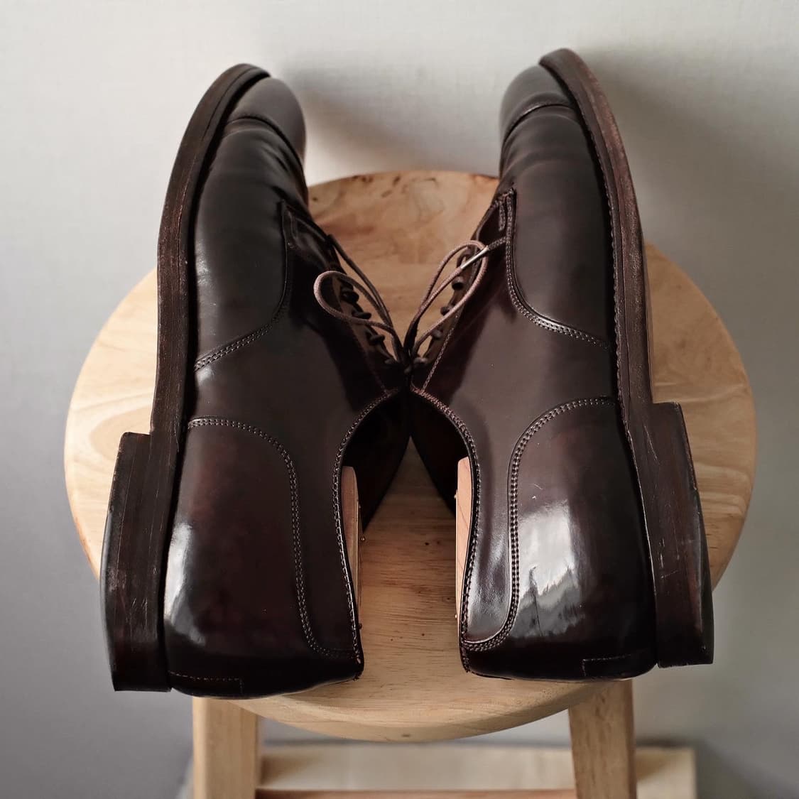 알든 2160 코도반 스트레이트팁 더비 10.5 버건디 상품이미지7