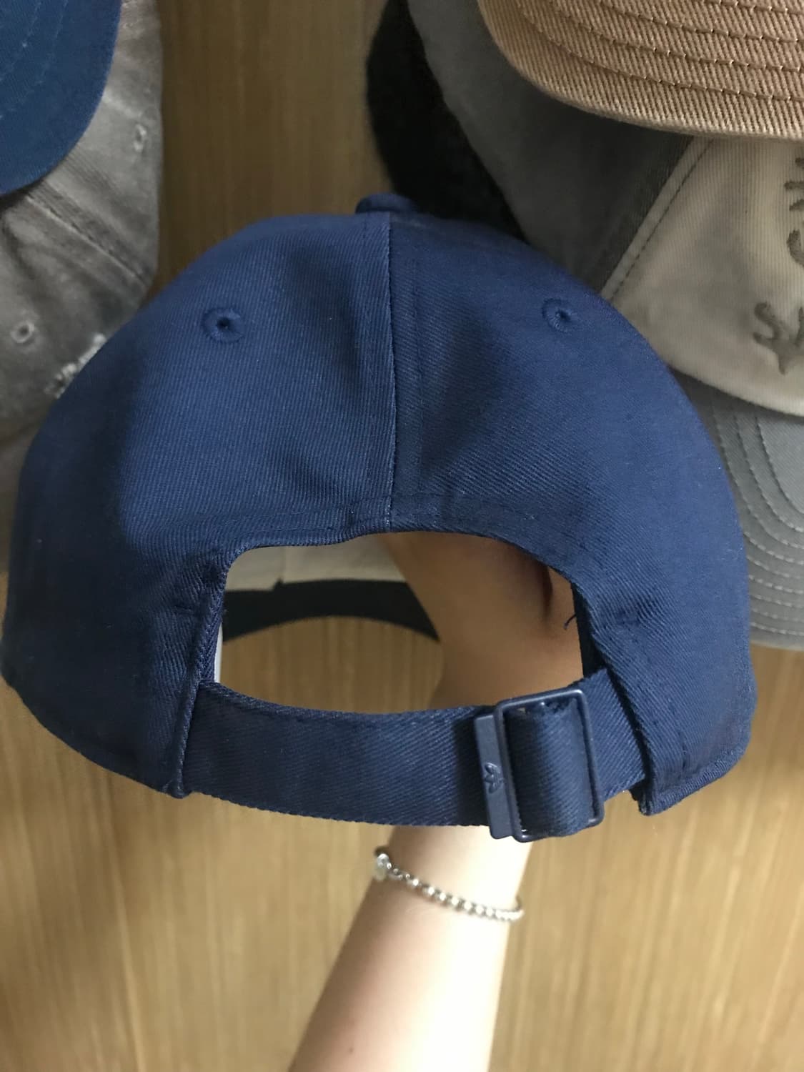 아디다스 트레포일 베이스볼 캡 네이비 상품이미지3