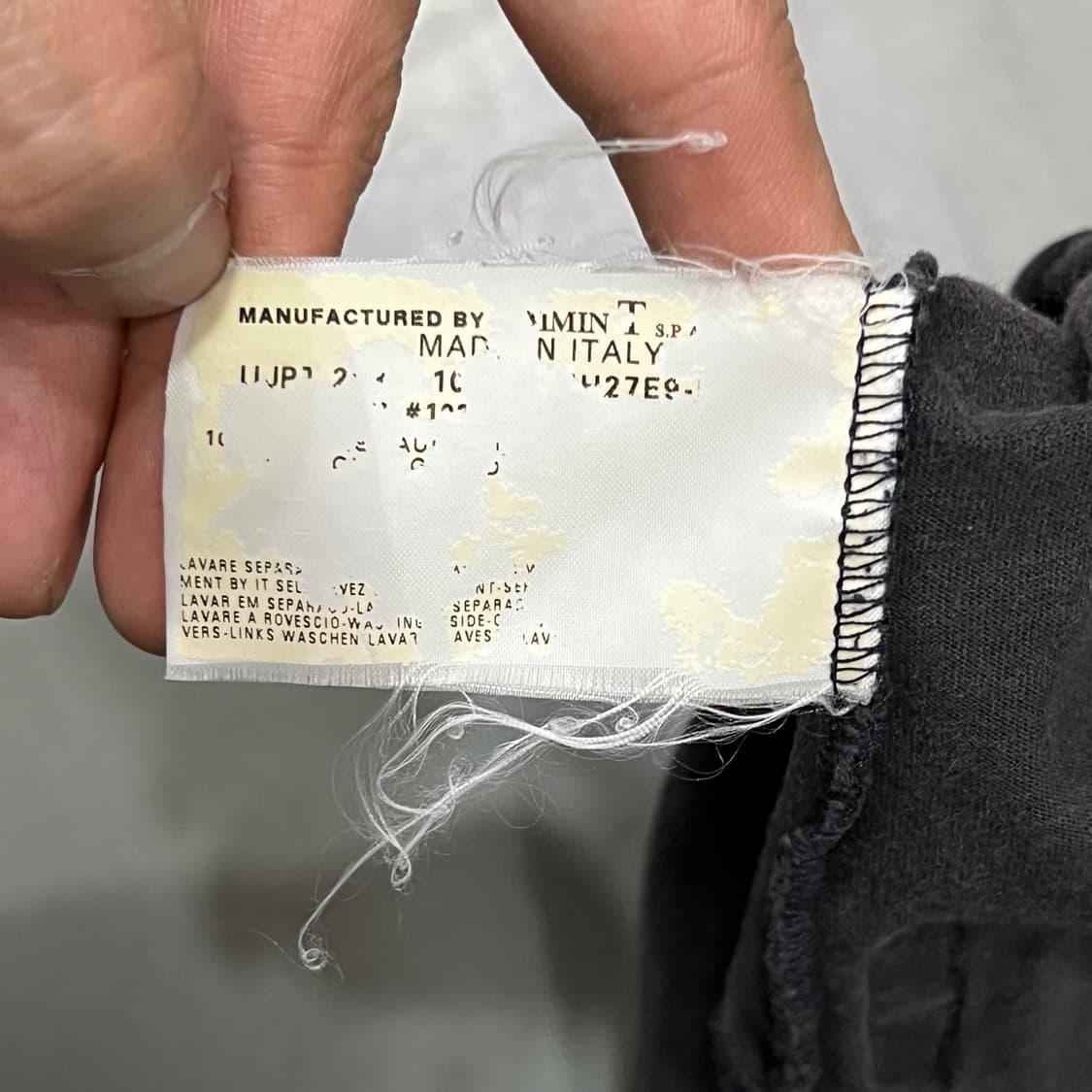  아르마니 진스 프린팅 반팔티 y16106 상품이미지7