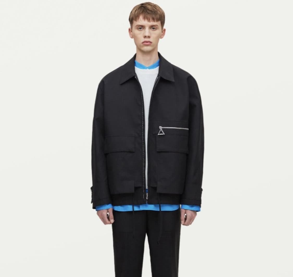 솔리드옴므 21 쉘파카 48사이즈 판매 상품이미지7