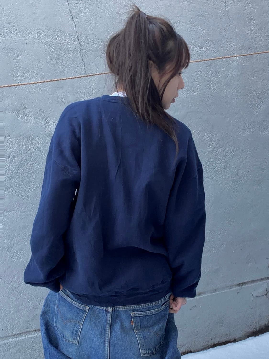 90s RUSSELL TKE U.S.A sweat t-shirt 상품이미지3