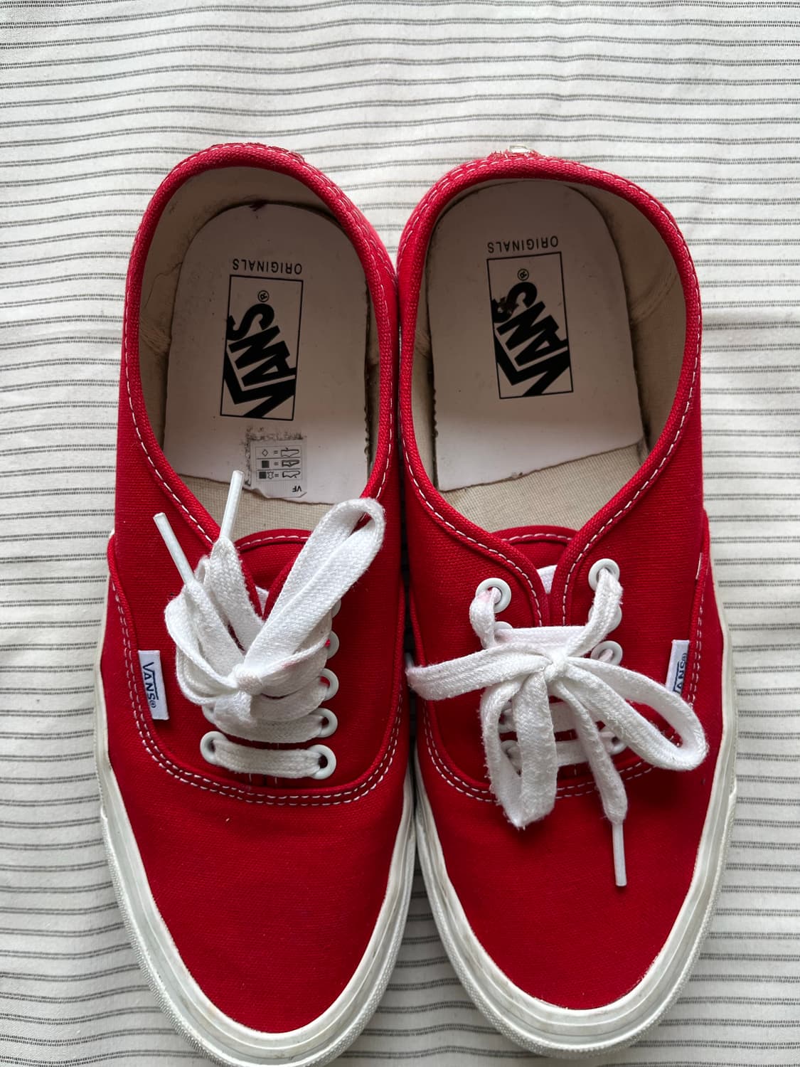 반스 볼트 OG 어센틱 LX 칠리 페퍼 (260-265) 상품이미지5