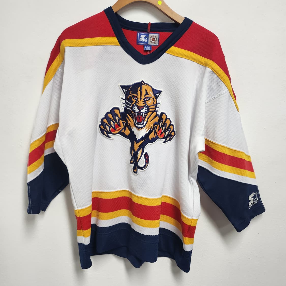 [XL] 스타터 플로리다 팬서스 NHL 져지 상품이미지1