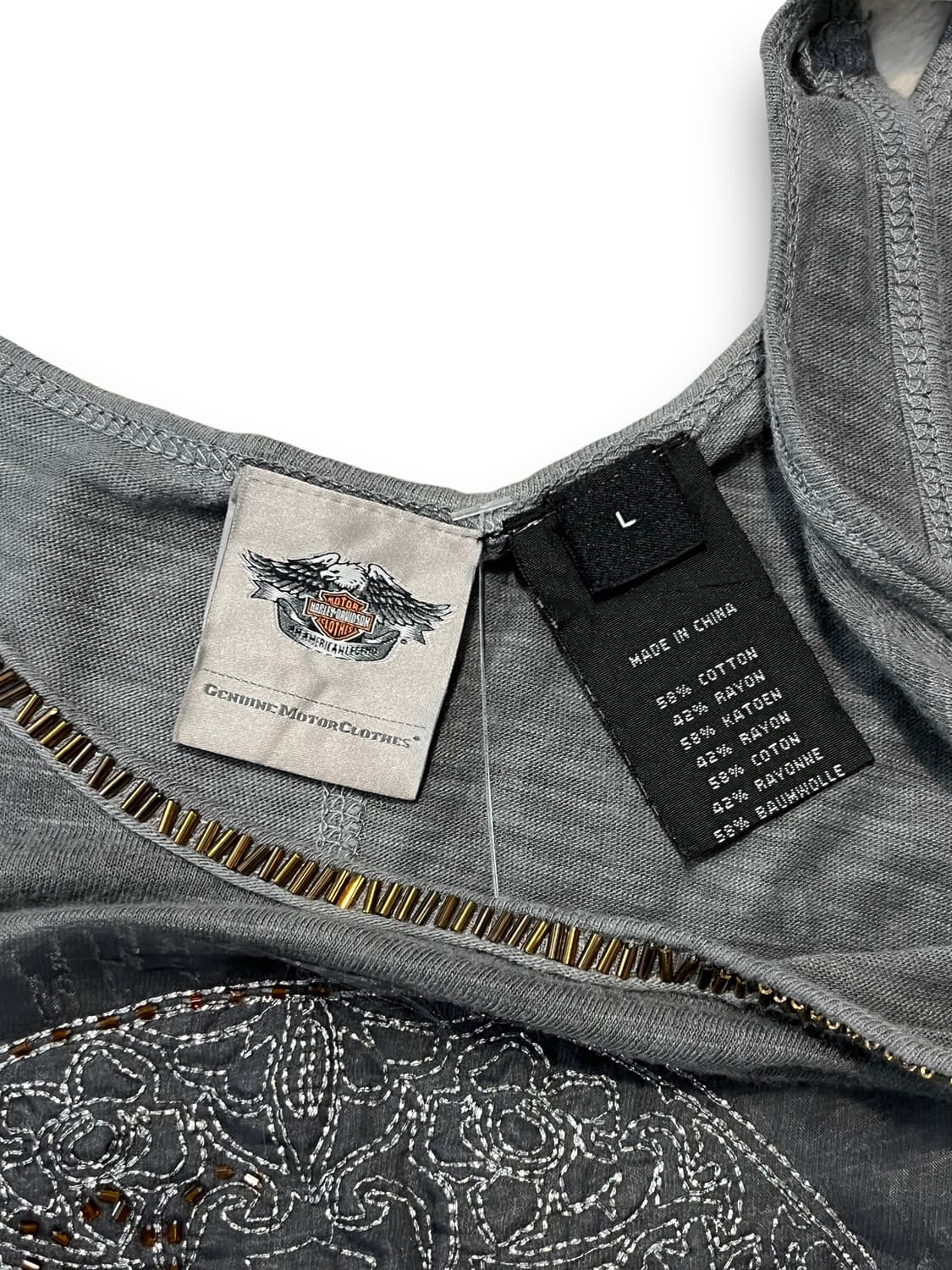 할리데이비슨 스컬 슬리브리스 상품이미지3