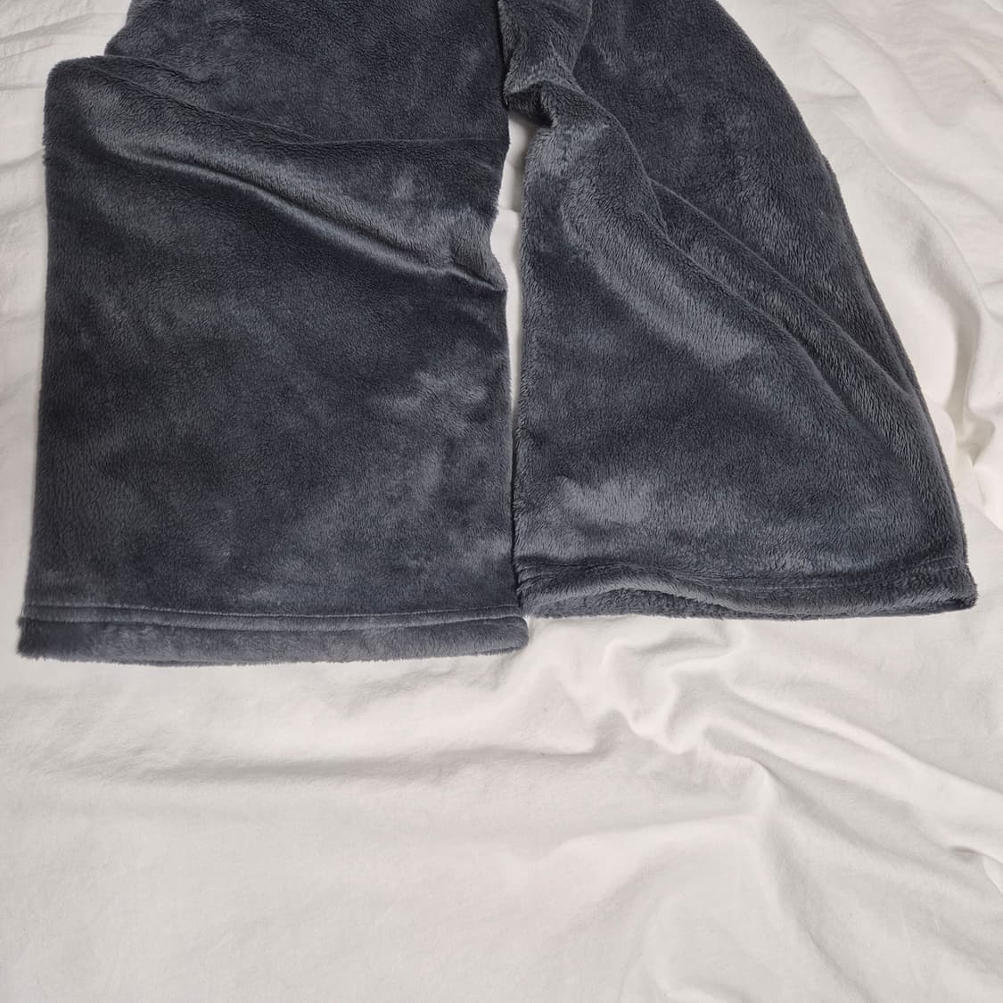 지초이 23-006 플리스 팬츠 그레이 상품이미지3