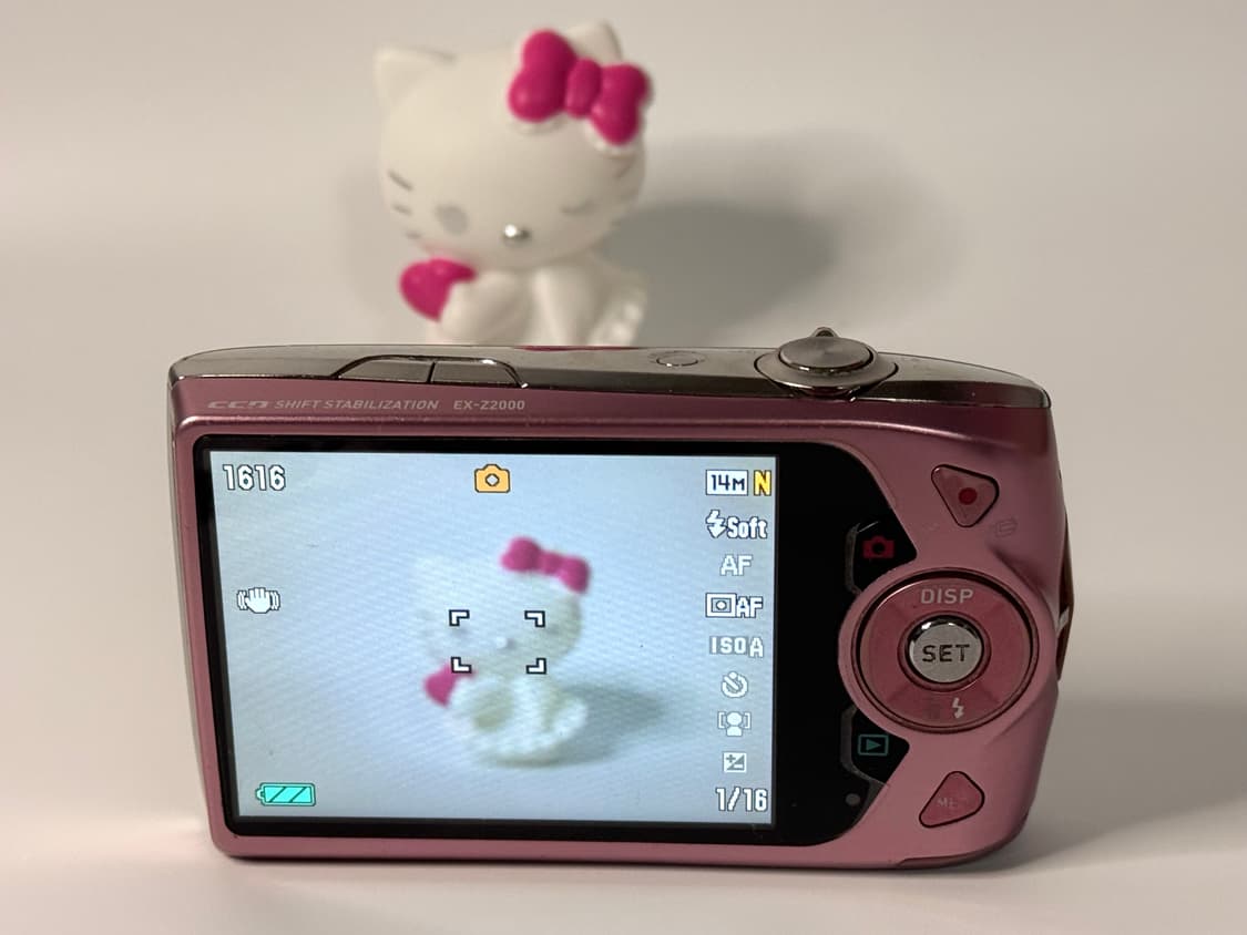 카시오 엑슬림 ex-z2000 핑크 디카 상품이미지4