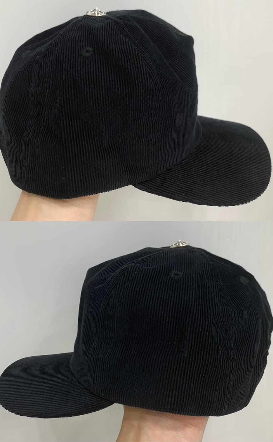 [OS]크롬하츠 바인대거 코듀로이 캡 모자 블랙 상품이미지3