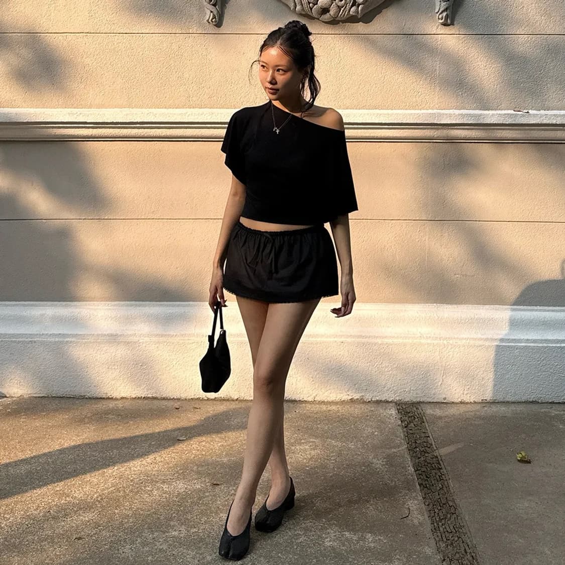 새상품) 글로니 미니 스커트 lace up mini skirt 상품이미지2