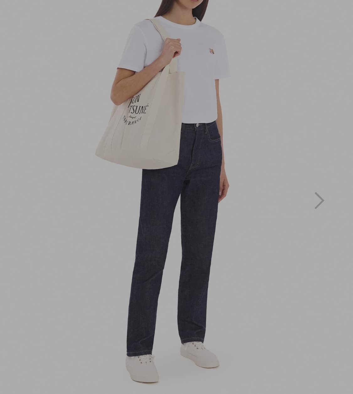 메종키츠네 폭스헤드 반팔 S _ 여성 상품이미지1