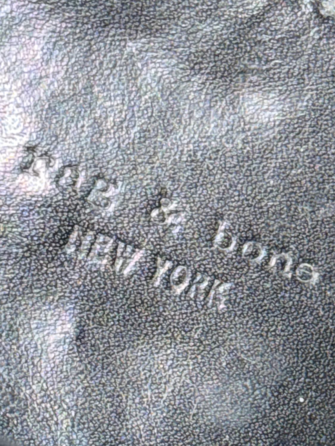 랙앤본 킨지 캡 토 스트랩 레더 앵클 부츠 상품이미지7