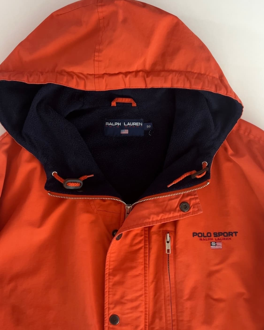 90s 폴로 스포츠 나일론 사파리 자켓 100 정도  상품이미지3