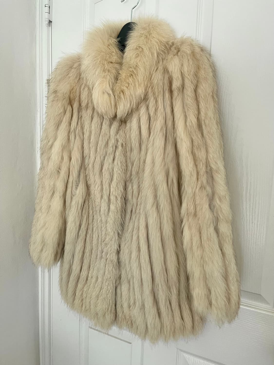 빈티지 폭스 퍼자켓 크림 상품이미지4