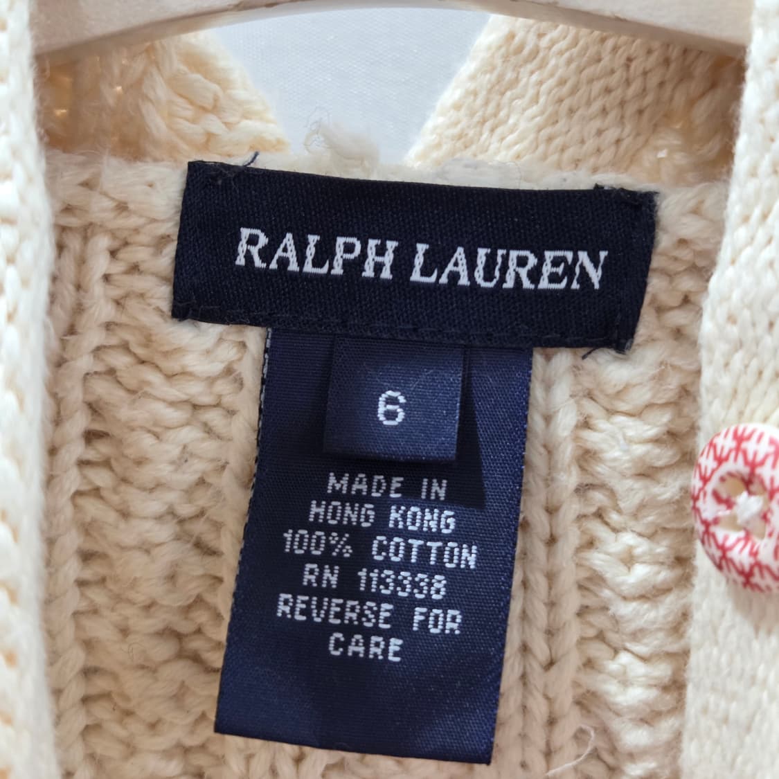 폴로랄프로렌 여아 케이블니트 후드가디건 6  상품이미지2