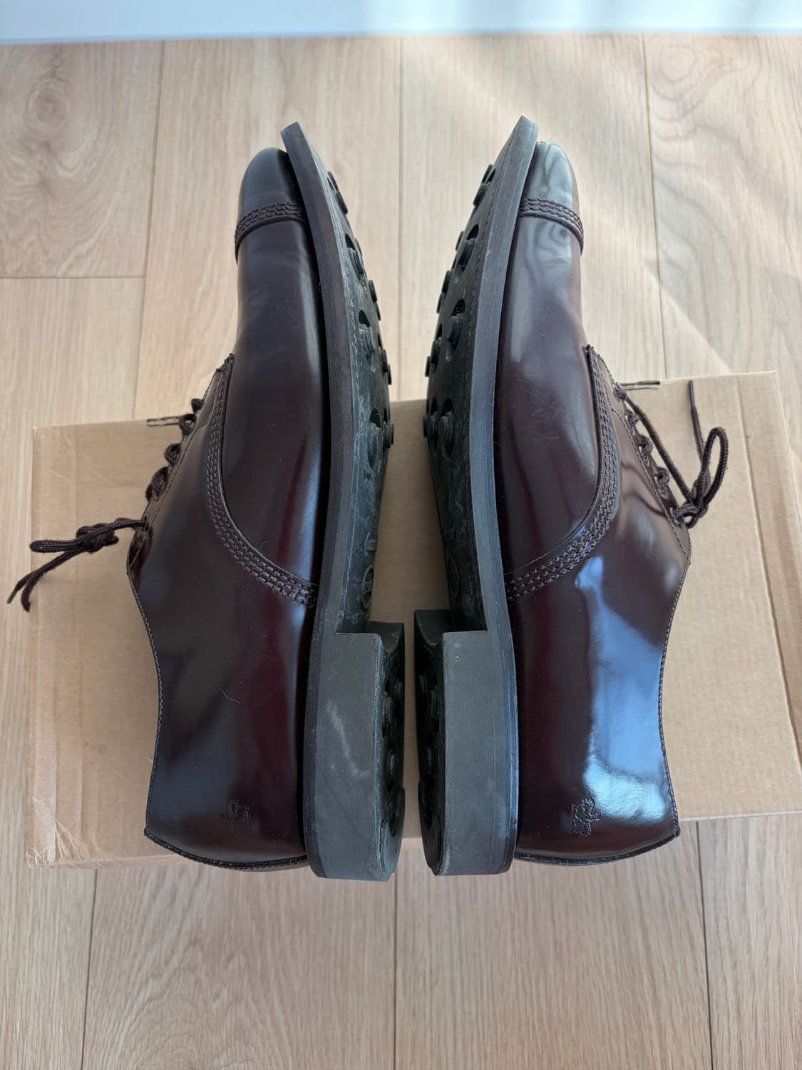 [UK7.5/265]샌더스 밀리터리더비 버건디(1128R) 상품이미지6