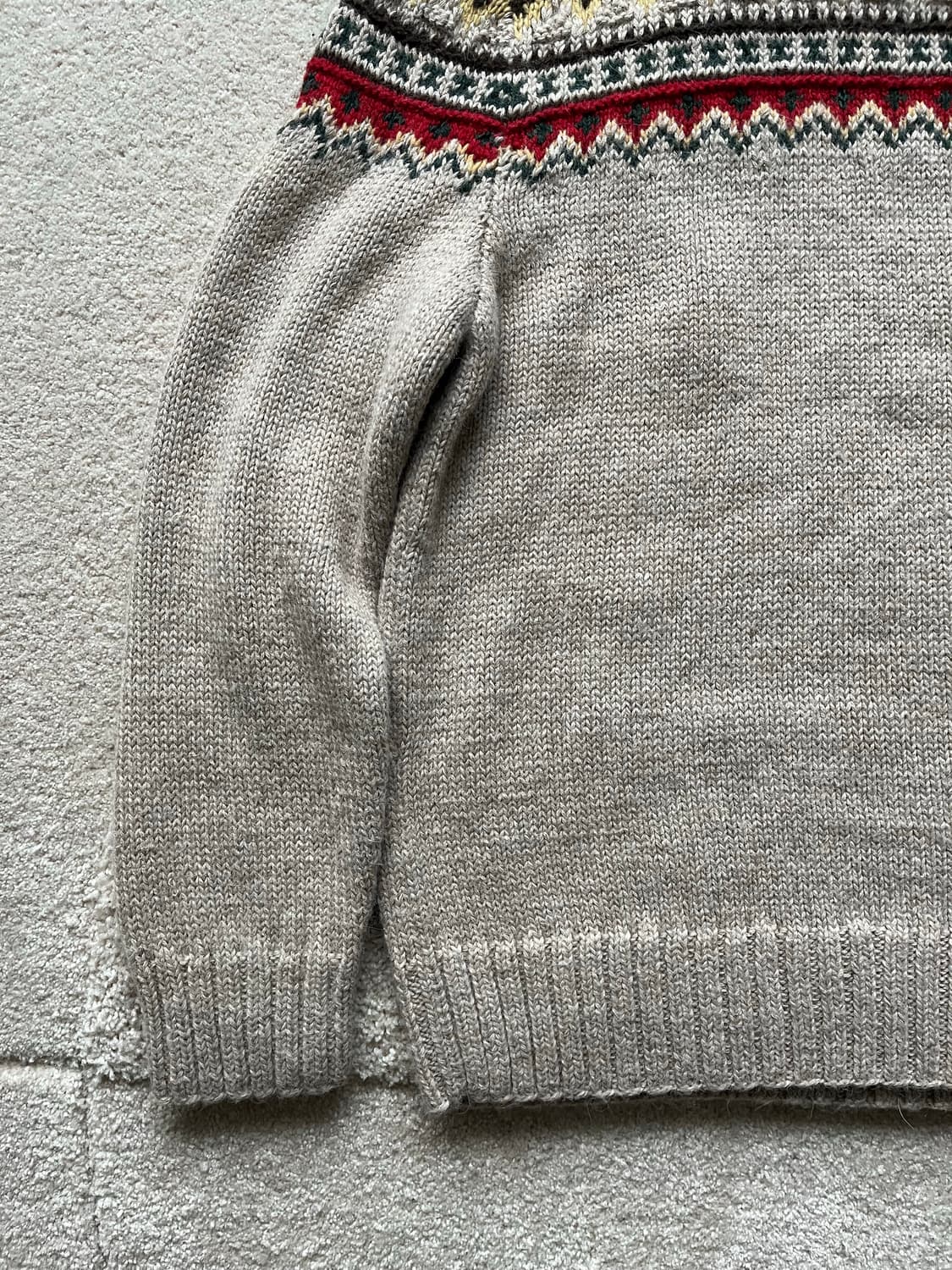 폴로 랄프로렌 페어아일 앙고라 실크 스웨터 (105) 상품이미지5