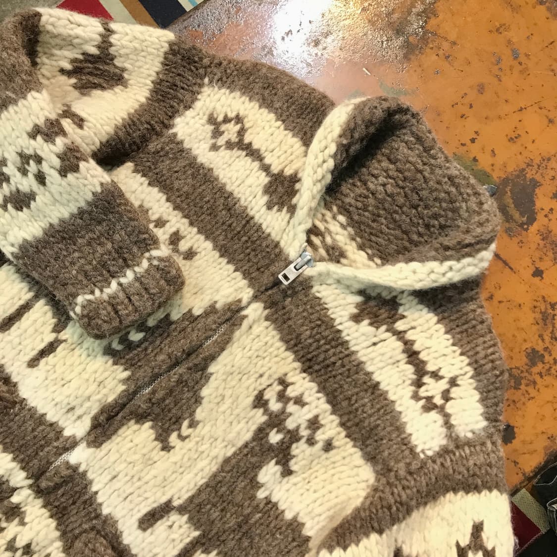 VTG 빈티지 노르딕 패턴 코위찬 여성 55 66 남성 97  상품이미지2