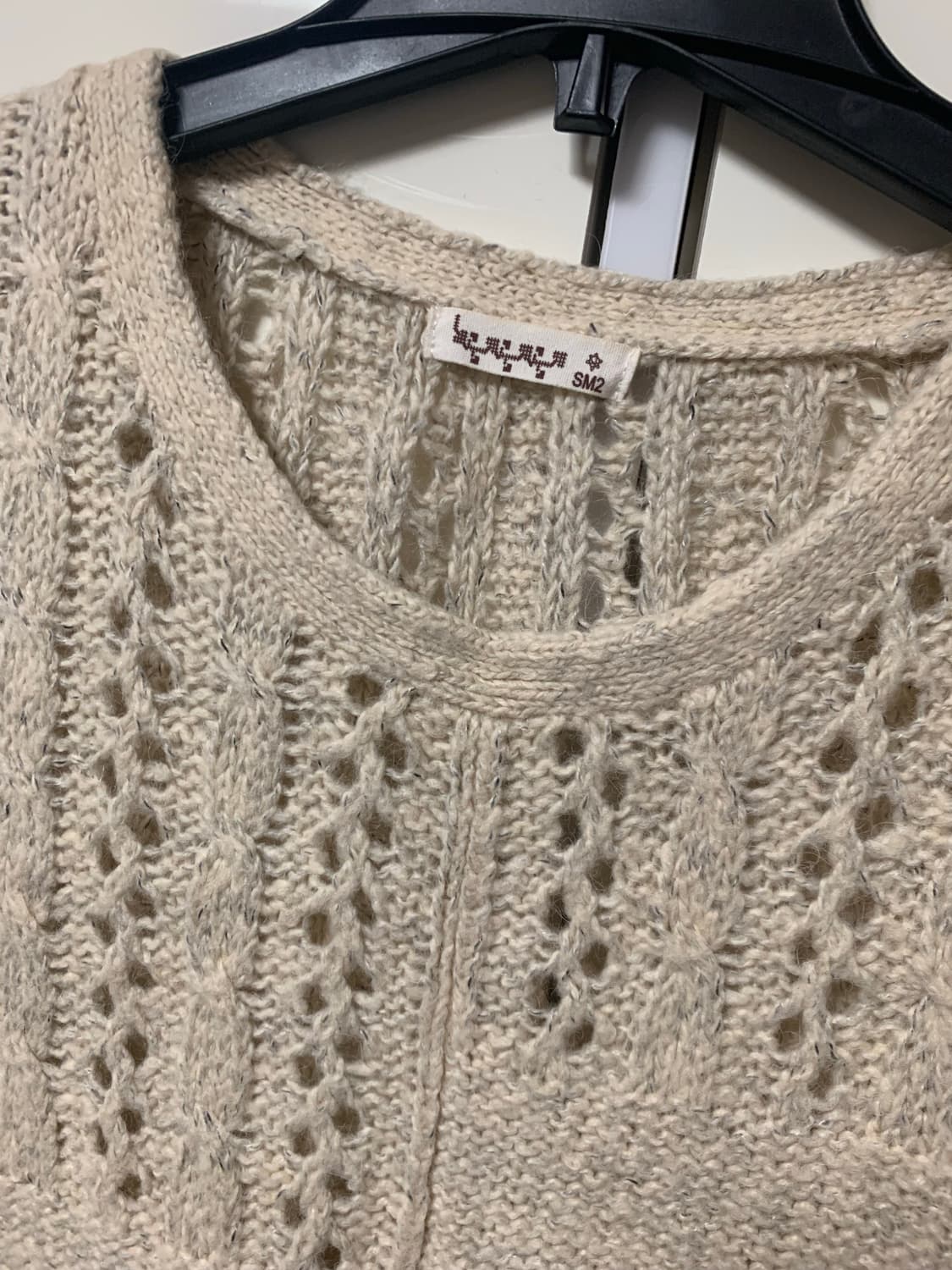 Sm2 모리걸 아이보리 여리여리 니트 상품이미지3