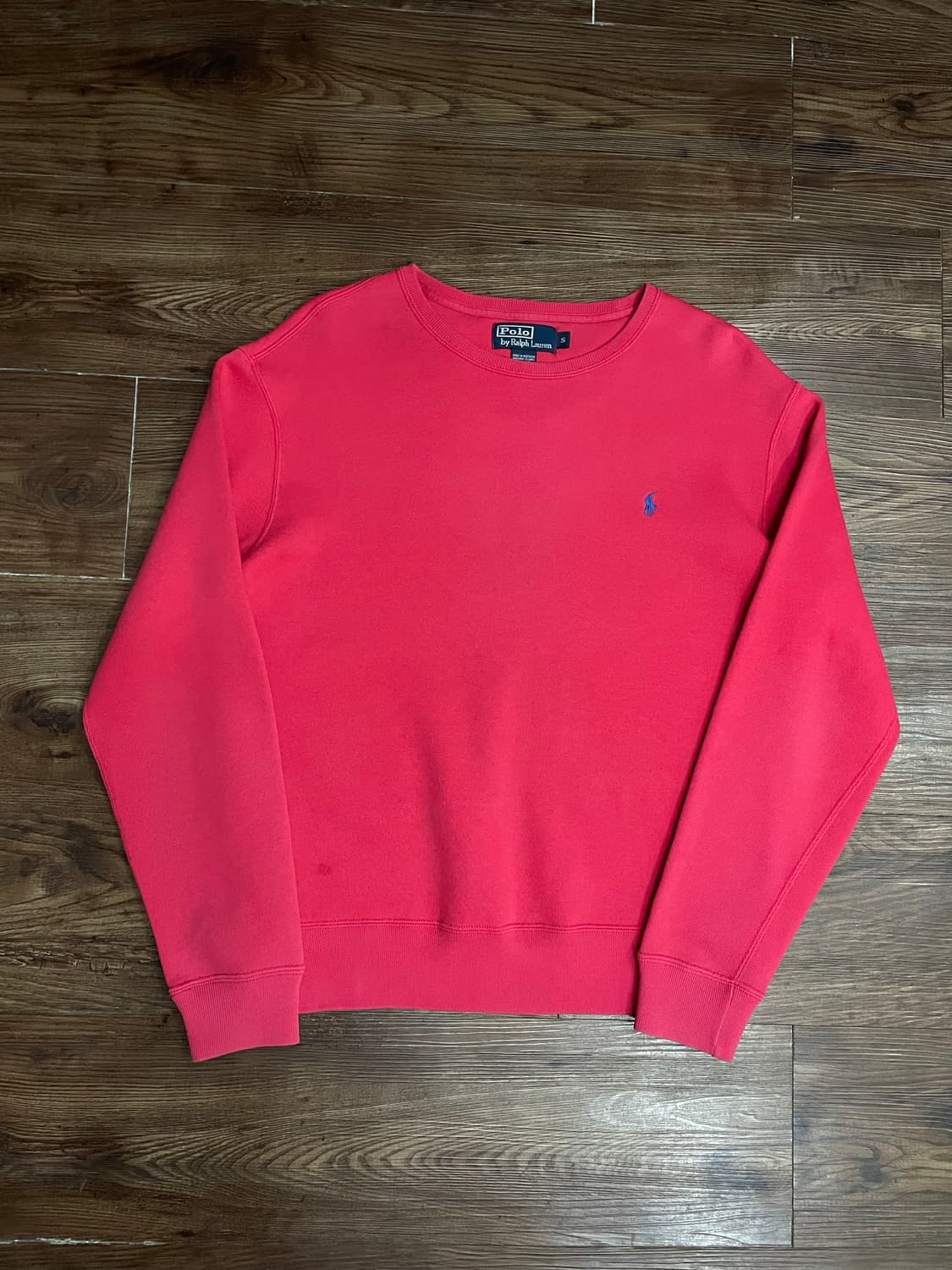 폴로 랄프로렌 USA 핑크 스웻셔츠 맨투맨 상품이미지3