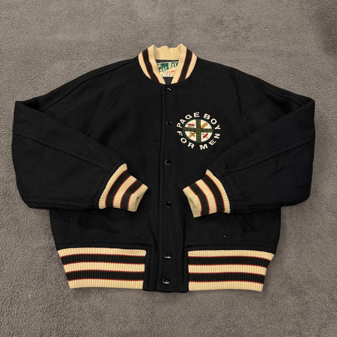 [정품/M] 페이지보이 빈티지 바시티 자켓 상품이미지3