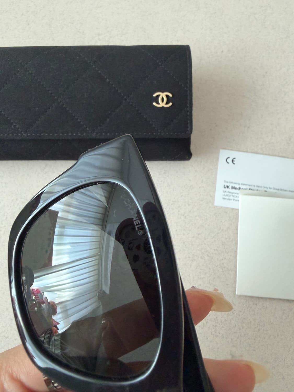 샤넬 하트 선글라스 상품이미지5