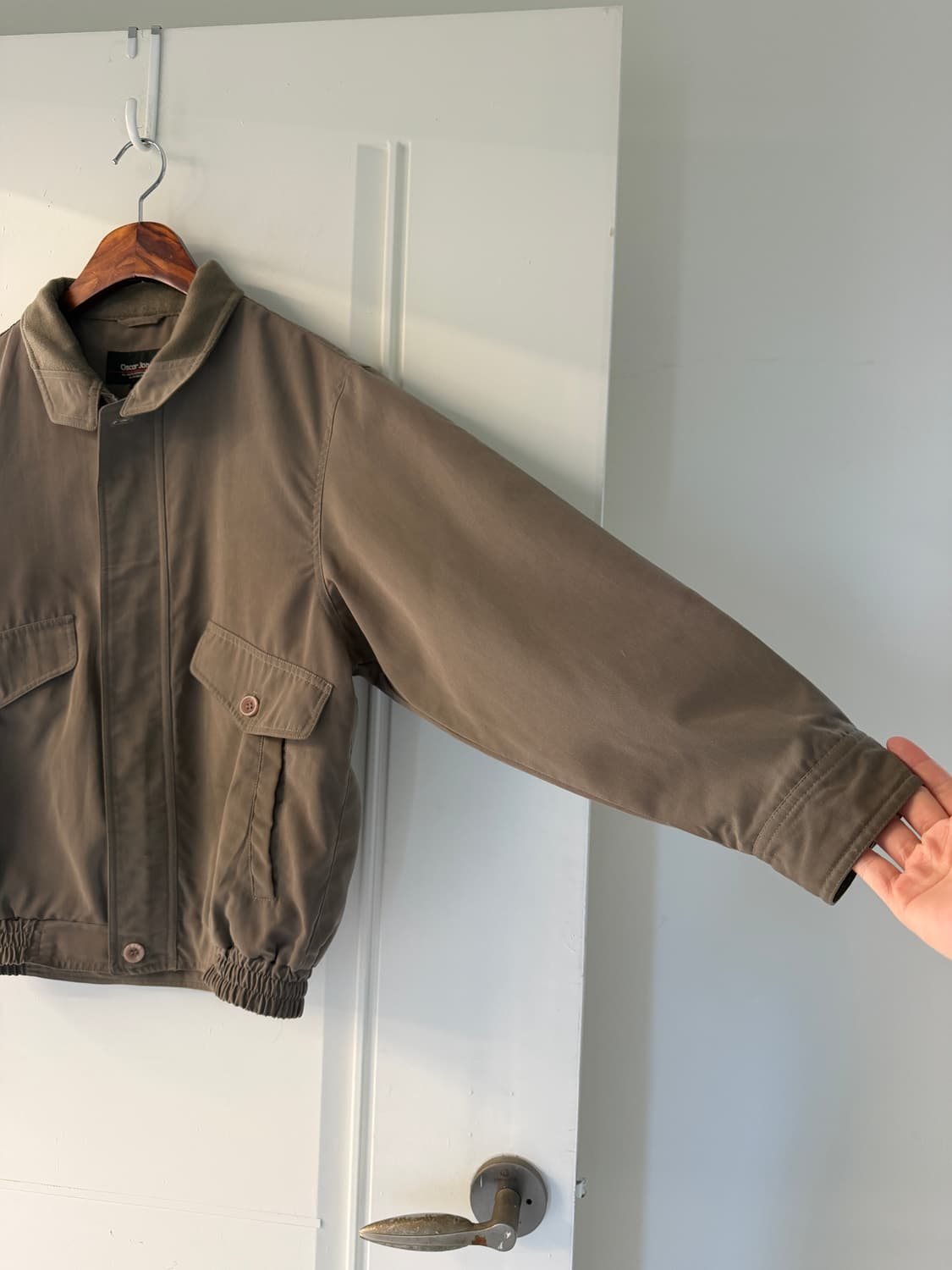 일본빈티지 브라운 봄버자켓 상품이미지6