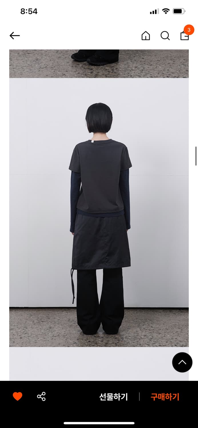 오헤시오 레이어드 스트라이프 티셔츠 상품이미지4