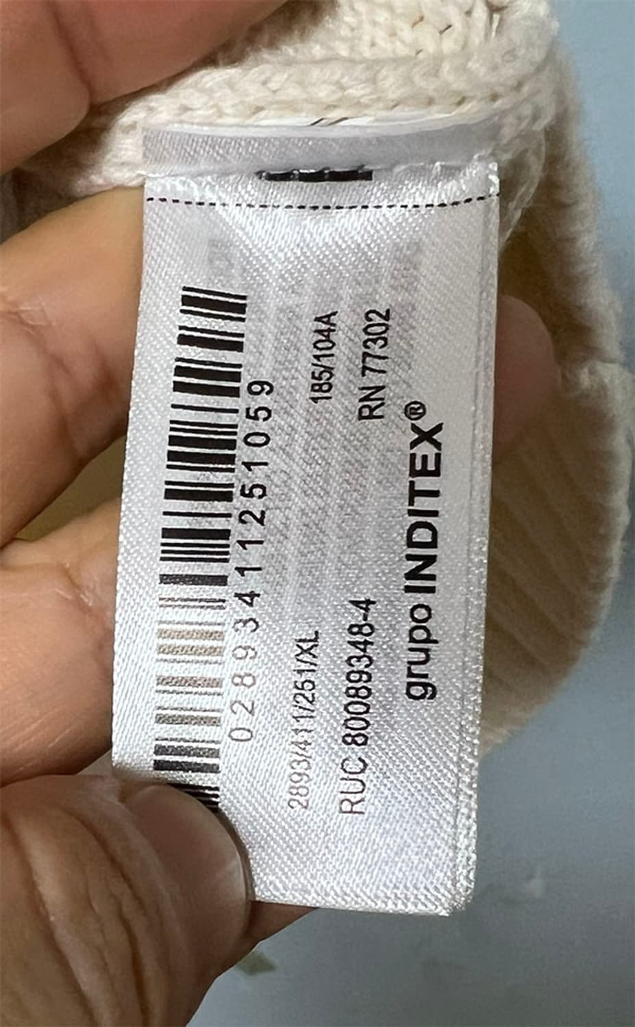 ZARA 자라 남자 니트티셔츠 겨울 XXL 110 상품이미지4