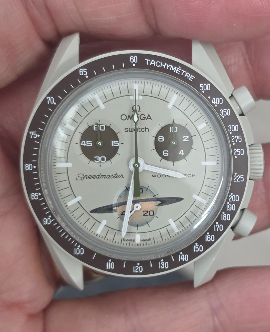 오메가 X 스와치 문워치 미션 투 문 토성시계(풀박스)  상품이미지5