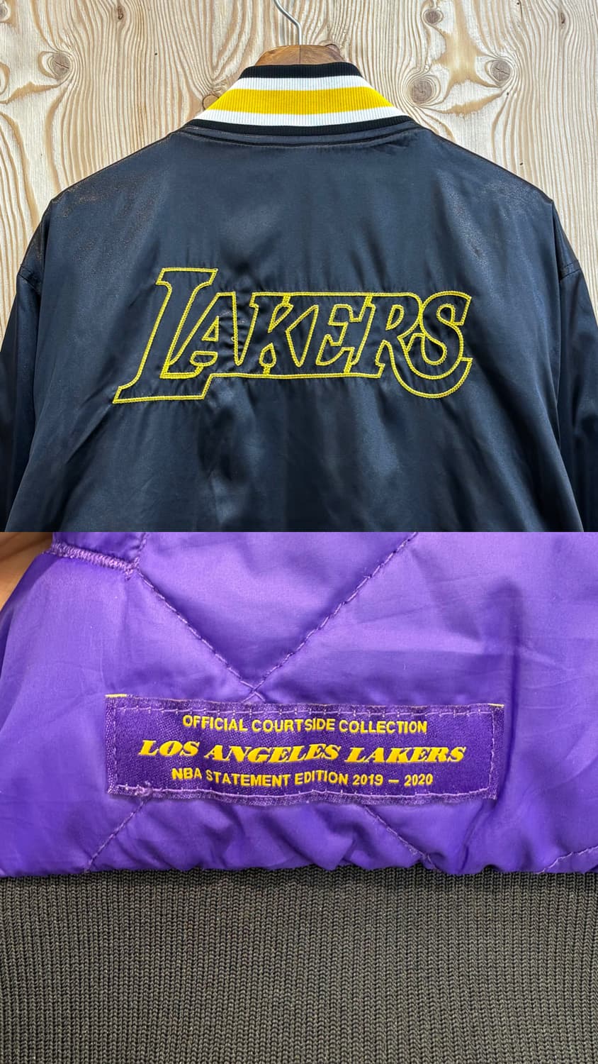 나이키 NBA 레이커스 리버시블 바시티 자켓 상품이미지6
