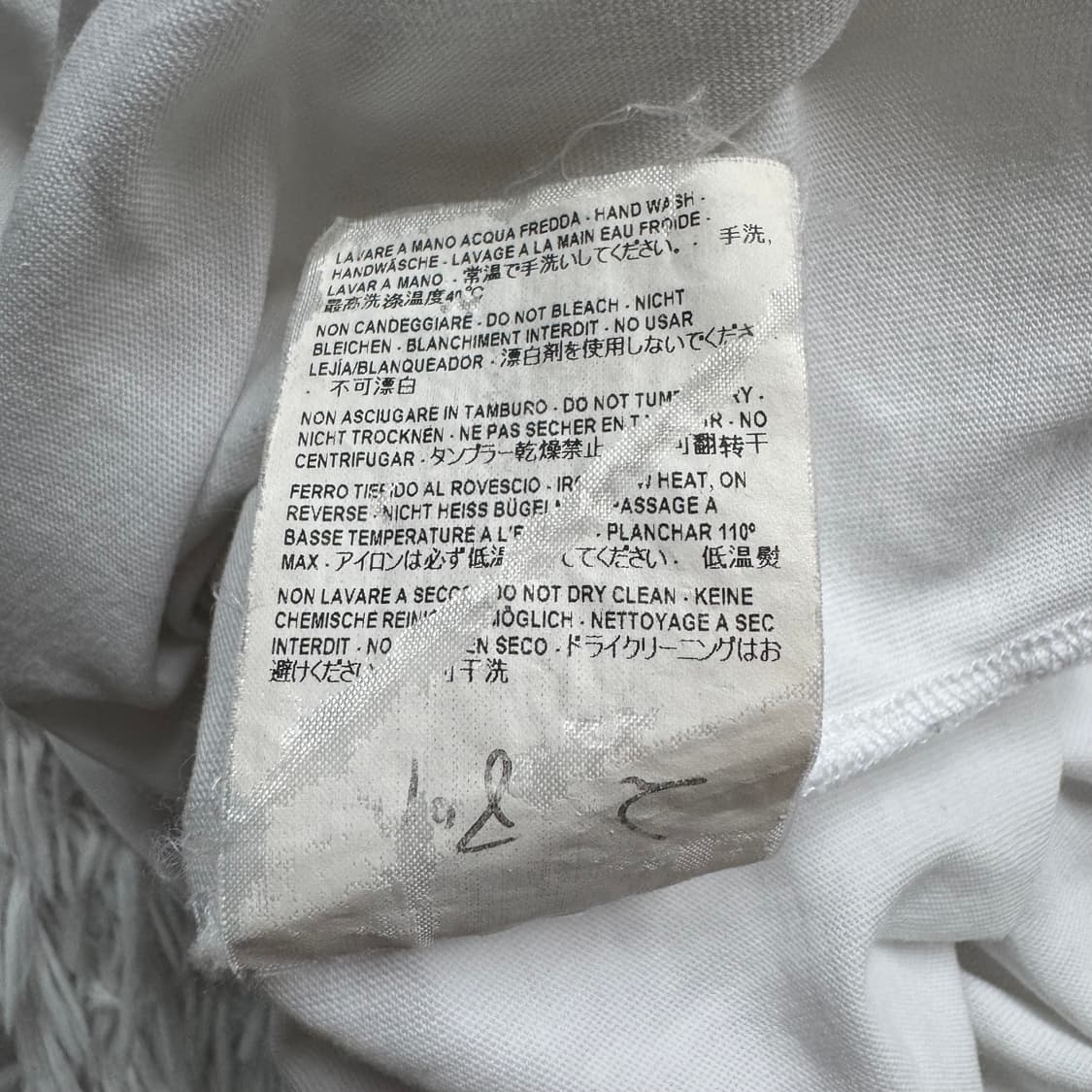 BALENCIAGA 일본빈티지 반팔 발렌시아가 반팔티 XXL 110 상품이미지9