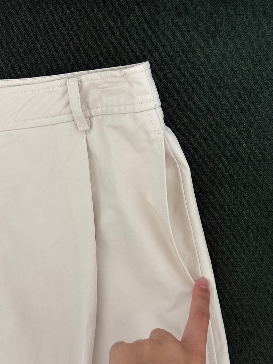 쎄르토 아웃 포켓 스티치 스커트 상품이미지6