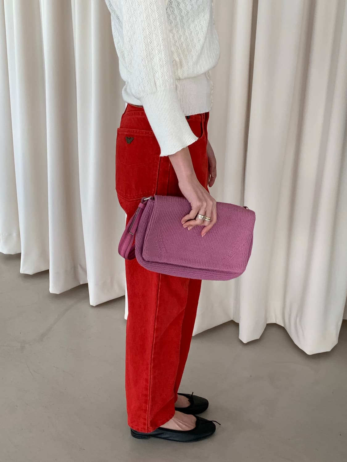 80-90's "ARMANI JEANS" - size 25-26 상품이미지1