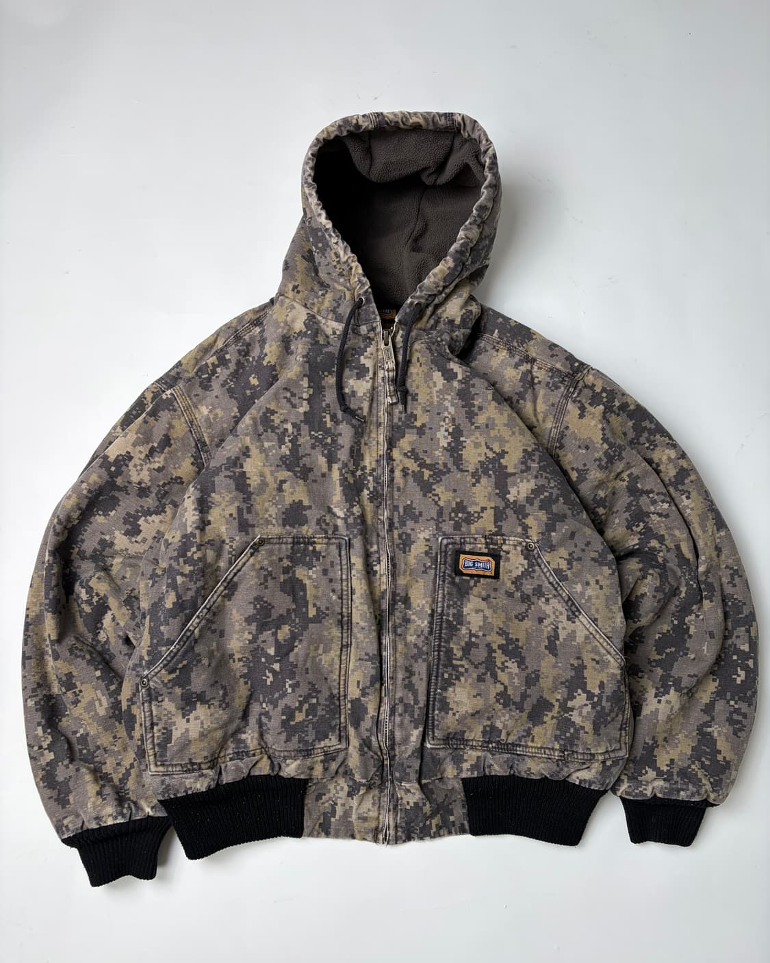 00s Digital Camouflage Hooded Jacket 상품이미지1