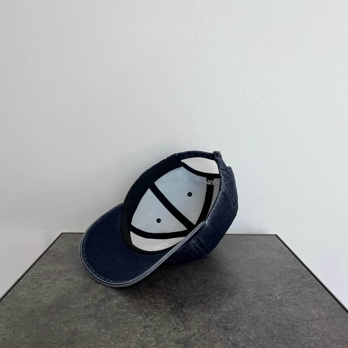 (OS) 슈프림 S로고 볼캡 모자 23FW 피그먼트 네이비 상품이미지6