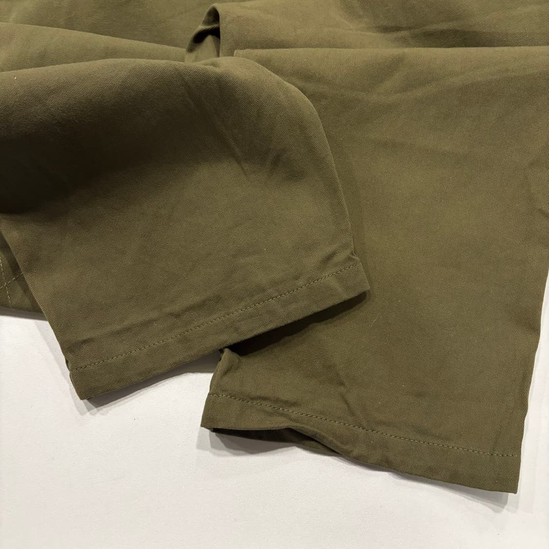 [2XL] FUZAO 더블니 올리브 그린 작업 오버롤 D627 상품이미지10