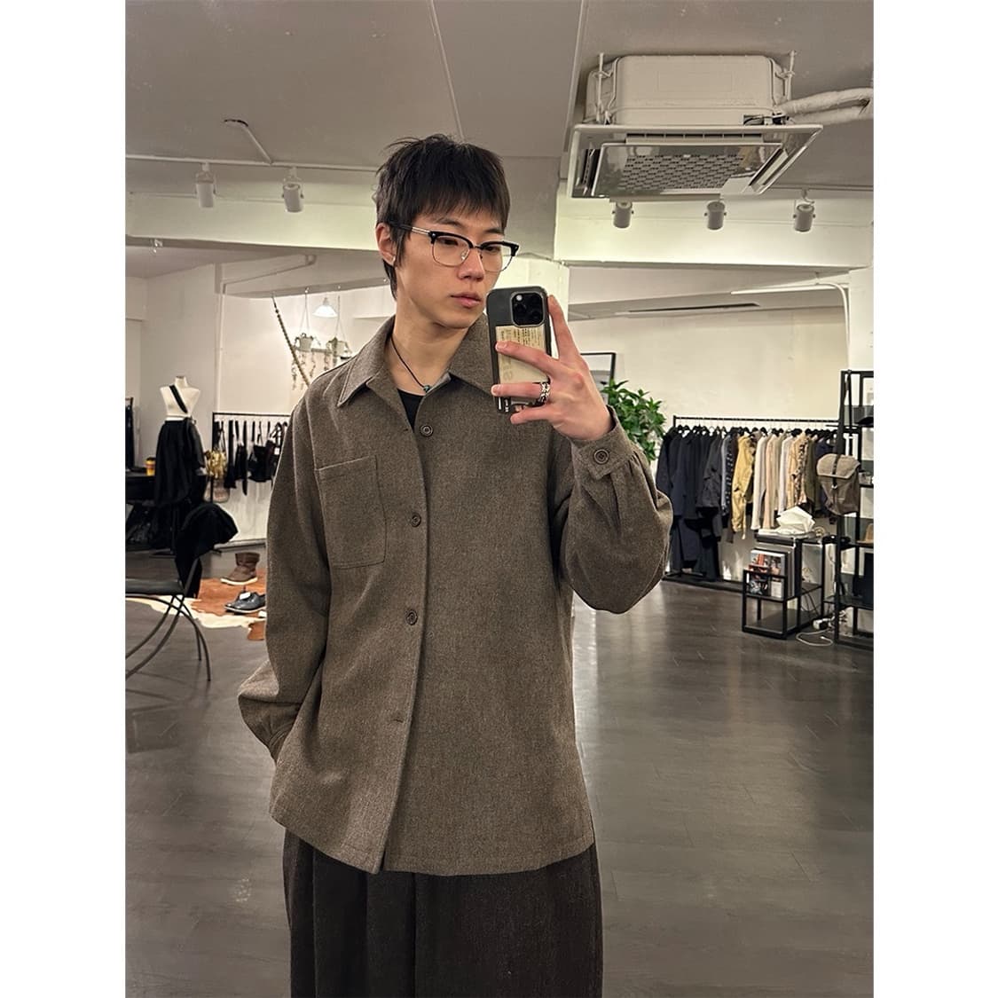 아모멘토 울 자켓 상품이미지4