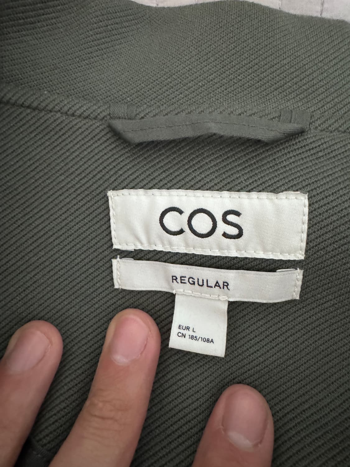 코스 / 코튼 트윌 자켓 / xl 상품이미지2